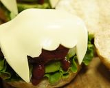 A picture of step 4 of Halloween Monster Burgers.
