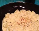 A picture of step 6 of Easy Potato Gnocchi & Cheese Sauce.