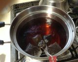 A picture of step 2 of Black Tea Char Siu Pork.
