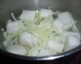 A picture of step 3 of Easy ❤ Turnip and Soy Milk Potage ❤.