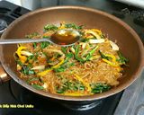 Hình bước làm 7 của món Miến xào cay 비빔당면