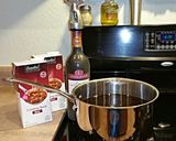 A picture of step 2 of Mike's Meaty Mushrooms & Semi-Demi Glace.