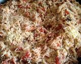 A picture of step 6 of Vickys Greek-Style Rice Moussaka, GF DF EF SF NF Vegan.