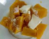 A picture of step 4 of Kabocha Pies for Halloween.