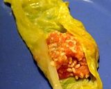 A picture of step 3 of Romanian Sarmale.