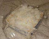 A picture of step 3 of Easy Square Onigiri Rice Balls.