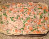 A picture of step 5 of Turkey and Dumplings Pot Pie.