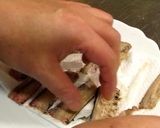 A picture of step 4 of Pacific Saury and Horse Mackerel Bone Crackers in the Microwave.