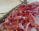 Foto del passaggio 3 della ricetta Risotto radicchio,speck e scamorza affumicata