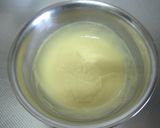 A picture of step 4 of White Peach Rice Flour Cake Made in the Microwave.