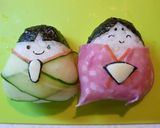 A picture of step 9 of Girl's Festival Bento With Easy Onigiri.
