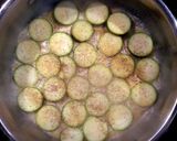 A picture of step 4 of taisen's fried zucchini.