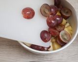 Foto langkah ke 3 dari resep Salad Buah Saus Creamy Orange mint (Dressing).