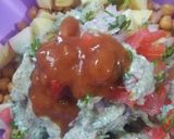 A picture of step 2 of Chana Chaat.