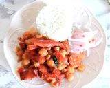 Foto del paso 4 de la receta: Garbanzos con cecina y chorizo parrillero