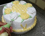 Foto del paso 7 de la receta: Decoración de tarta para principiantes