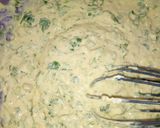 A picture of step 5 of Potatoes Bhajia mwitu.