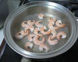 A picture of step 2 of Chirashizushi with Leftovers from Osechi.