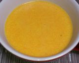 A picture of step 11 of Packed with Carrot's Sweetness! Carrot Soy Milk Potage Soup.
