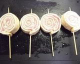 A picture of step 6 of Pork and Aburaage Rolls.