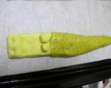 A picture of step 10 of Crocodile-Shaped Melon Bread in the Microwave.