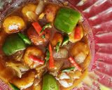 A picture of step 4 of Chilli paneer kofta.