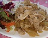 A picture of step 2 of My Family's Ginger Pork Stir-Fry.