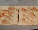 A picture of step 3 of Bacon Wrapped Cheese Breadsticks.