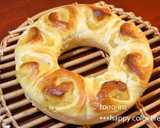 A picture of step 8 of Soft and Fluffy Apple Ring Bread Using a Bread Machine !.
