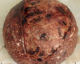 Foto langkah ke 16 dari resep Double Chocolate Sourdough Bread (78%).