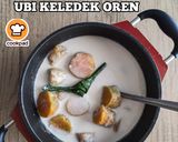 Gambar langkah 5 resipi Pengat Ubi Keledek Oren.
