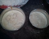 A picture of step 18 of Eggless pudding a healthy dessert.