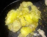 Foto del paso 2 de la receta: Milanesa con papas estrelladas