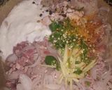 A picture of step 3 of Qeema stew.