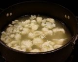 A picture of step 4 of Romano Cheese Crusted Spicy Cauliflower Bites.