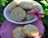 Foto del paso 4 de la receta: Galletas saladas de ricota, avena y queso❤