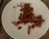 Foto del passaggio 1 della ricetta Fusilloni zucchine uova e pancetta