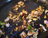 A picture of step 4 of Kadhi Pakora.