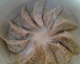 Foto langkah ke 3 dari resep 21. Pan Fried Vegetable Dumpling/ dumpling isi sayuran ekonomis.