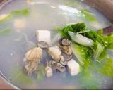 鮮蚵豆腐青菜湯的食譜步驟3照片