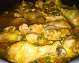 A picture of step 5 of Pollo a La Naranja.