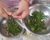 A picture of step 1 of Karela ni Chhal na Muthiya.