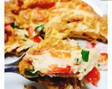รูปขั้นตอนการทำที่ 5 ของ 🥚🦀ไข่เจียวปูอัด - Crab Stick Omelette