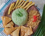 Foto langkah ke 3 dari resep Nasi Pandan.