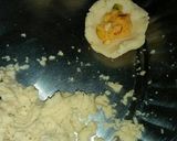 A picture of step 5 of Kalajam stuff rasgulla.