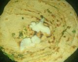 A picture of step 4 of Garlic Butter Lachha Paratha.
