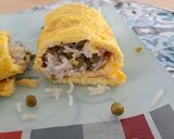 Une image de l'étape 4 de Omurice.
