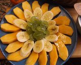 Foto del paso 2 de la receta: Fruta fresca con nata y ricotta, semillas de chía y té Matchá