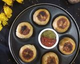 A picture of step 5 of Cheese Bombs in Pancakes Pan.