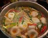 รูปขั้นตอนการทำที่ 4 ของ ขนมจีนน้ำยาป่า+ตีนไก่ คอมโบ 🐔🐔